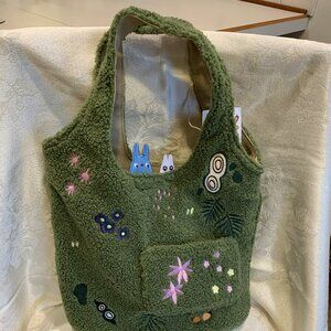Studio Ghibli My Neighbor Totoro Ghibli Park Exclusive Reversible Tote Bag